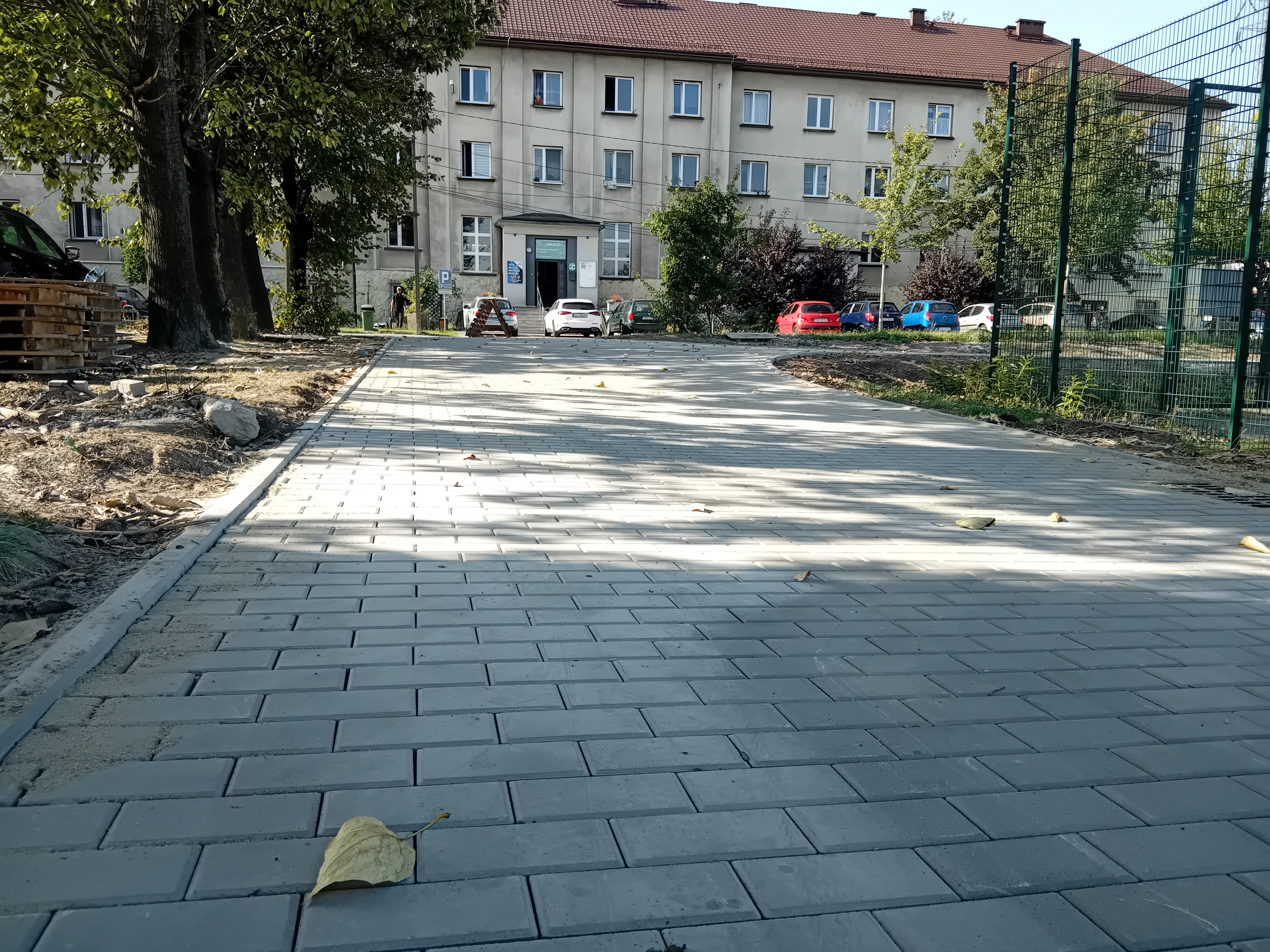 Brukarstwo – taras z płyt